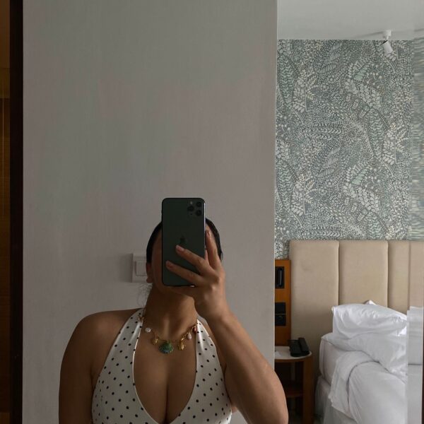 Tortoise and Shell Story Necklace