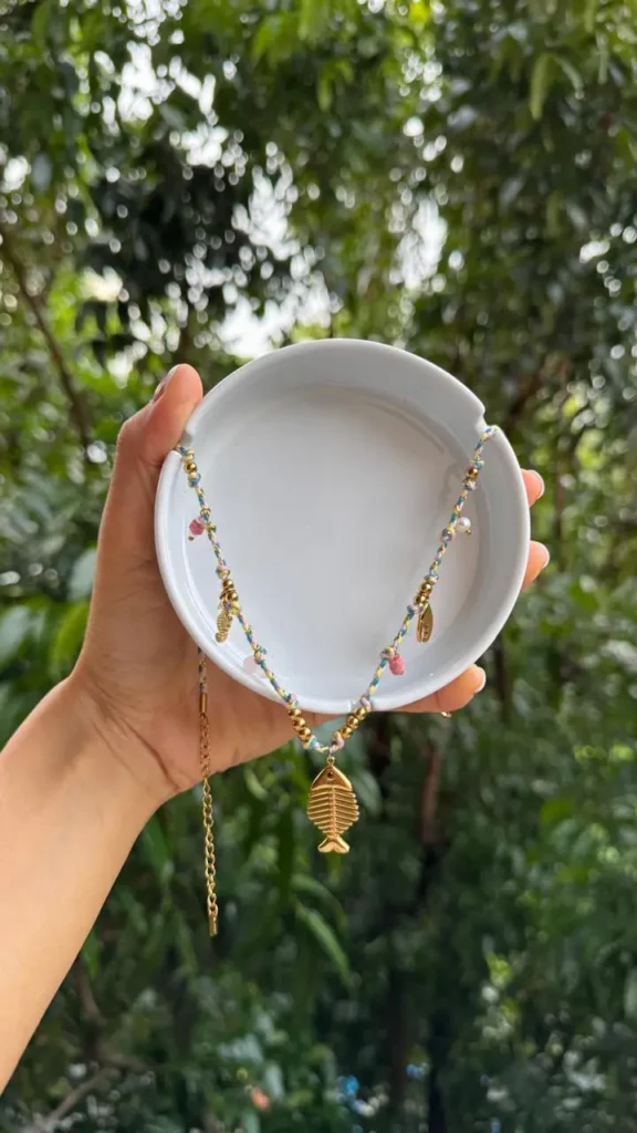 Fishbone Necklace