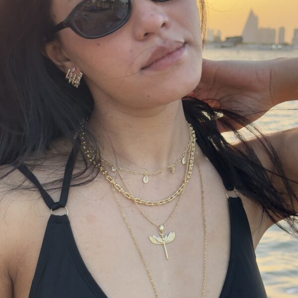 Cannes Crawler Earrings | 18K Gold Plated | Baguette Crystal Ear Climber
