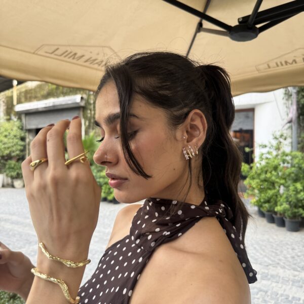 Cannes Crawler Earrings | Baguette Crystal Ear Climber
