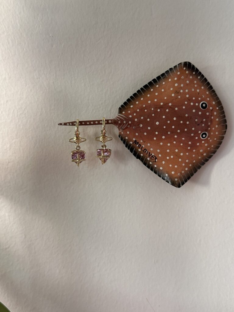Cupid’s Catch Earrings | 18K Gold Plated | Annjueri