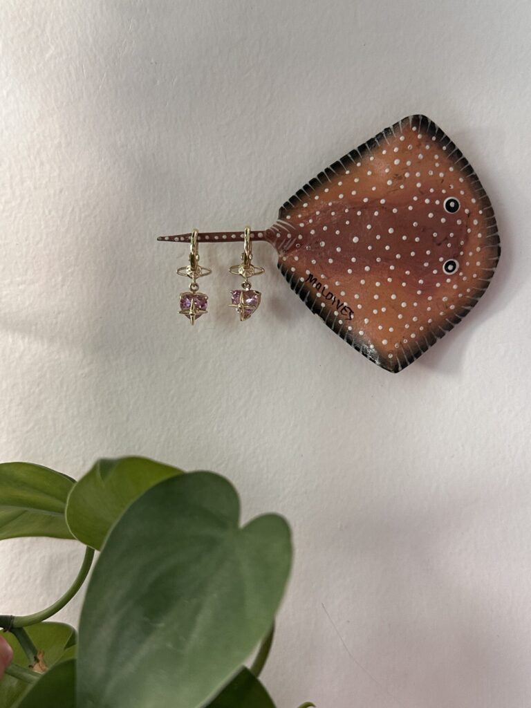 Cupid’s Catch Earrings | 18K Gold Plated | Annjueri