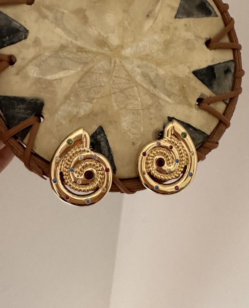 Prism Shell Earrings | 18K Gold Plated | Annjueri