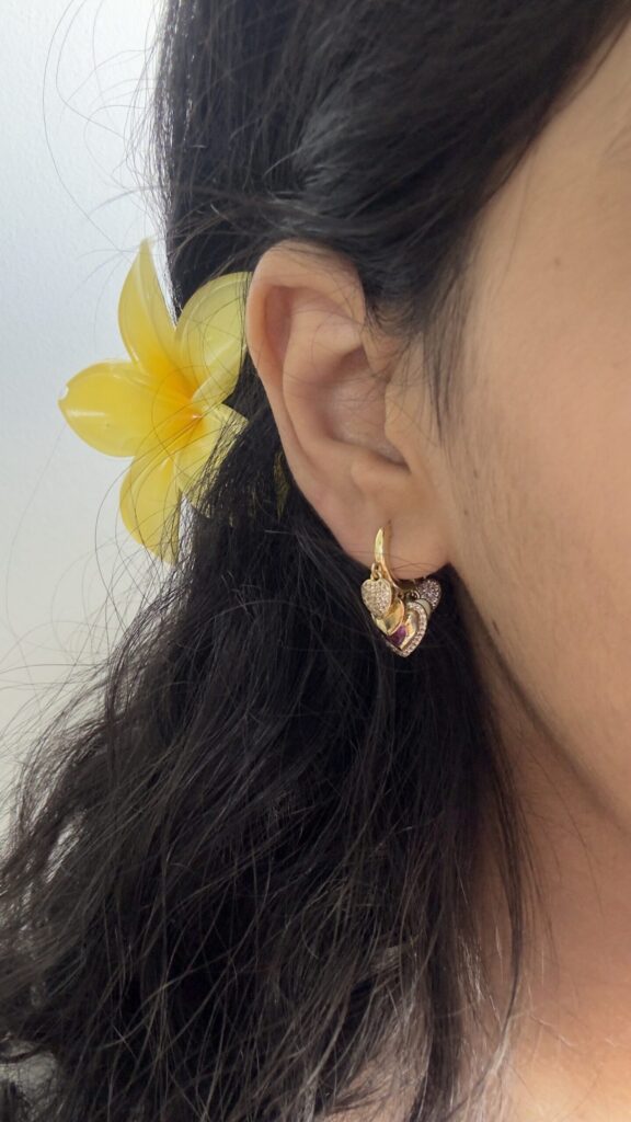 Bestseller Heart Earrings | 18K Gold Plated | Annjueri