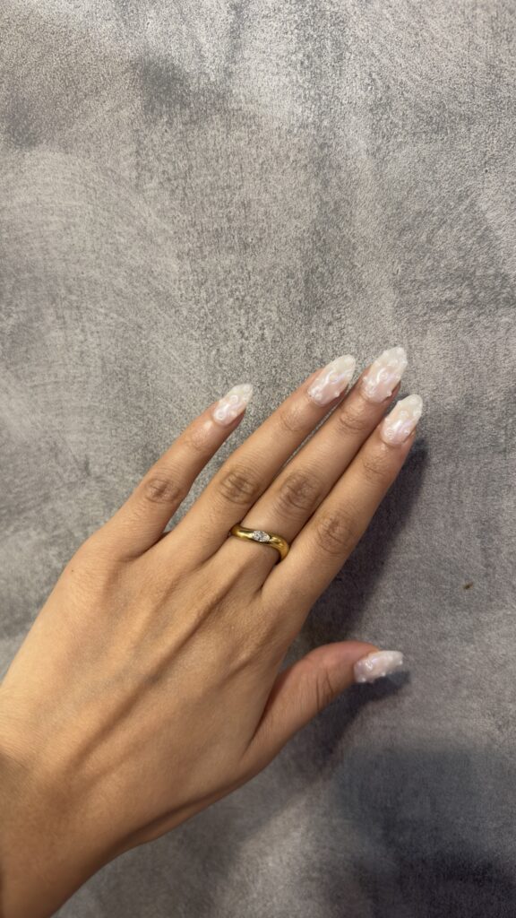 Crystal Asymmetrical Ring | Size 7