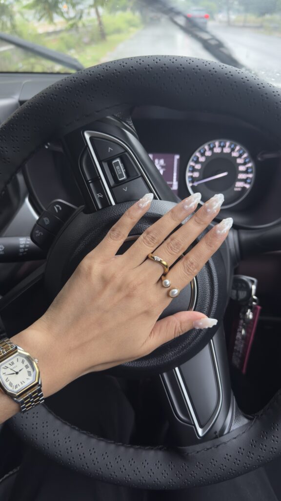 Crystal Asymmetrical Ring | Size 7
