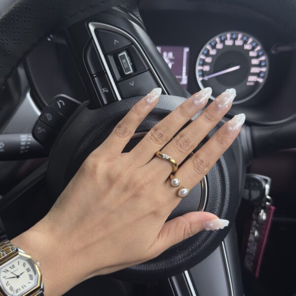 Crystal Asymmetrical Ring | Size 7
