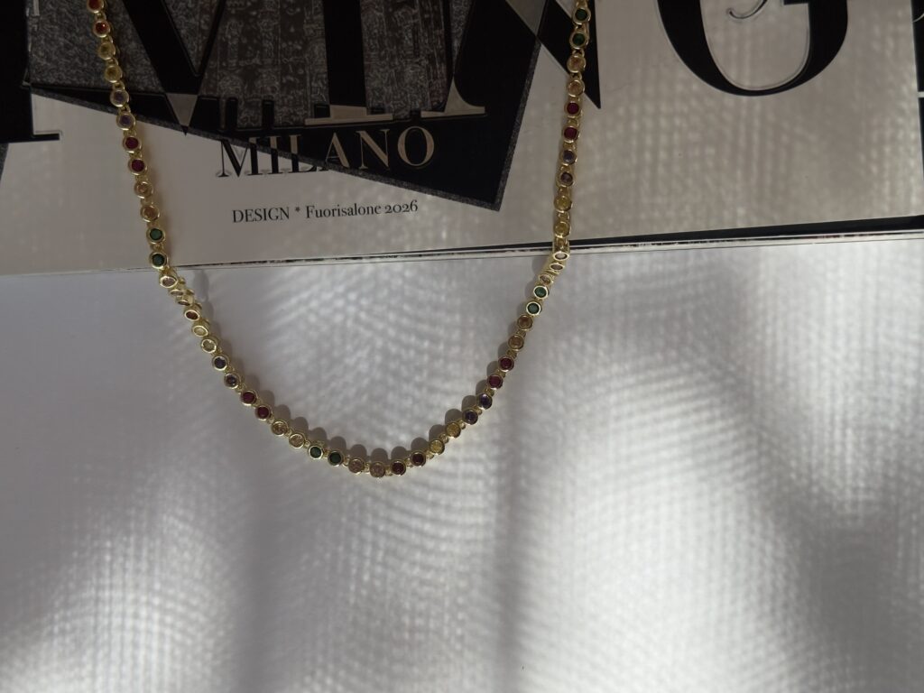 Bogotá Heirloom Necklace | Multicolour Crystals