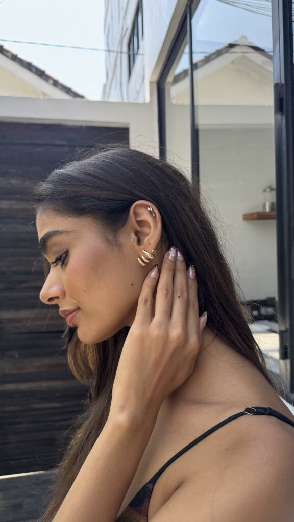 Meridian Groove Earrings | Deliverable post 31st Aug