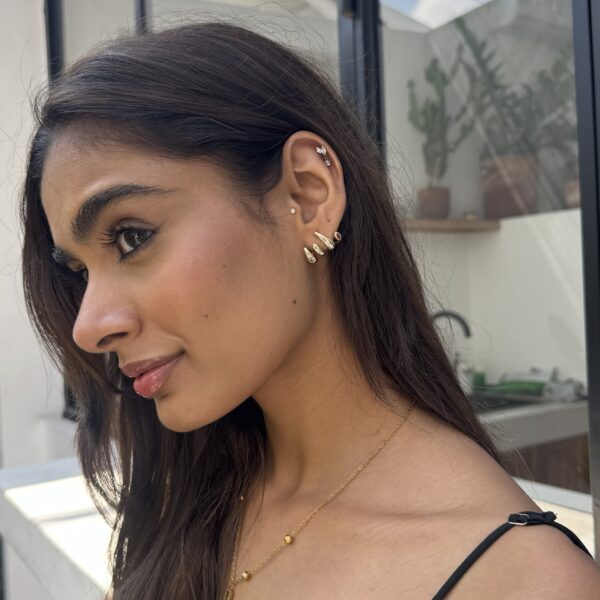 Meridian Groove Earrings | Deliverable post 31st Aug